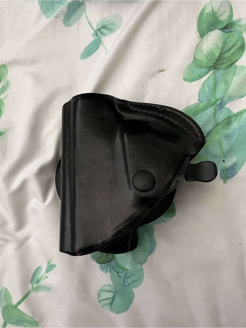 Bianchi Model 83 PaddleLok Holster Black Leather Right Hand OWB Concealed Carry